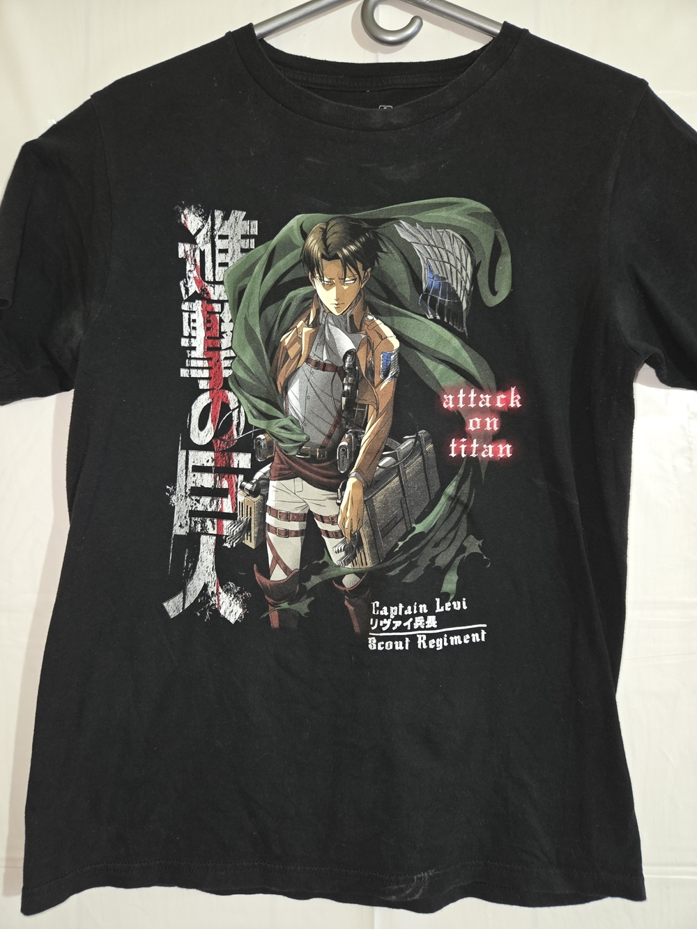 Attack on Titan Season 3 Black Graphic Tee by Ripple Junction